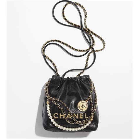 chanel 22 with pearls